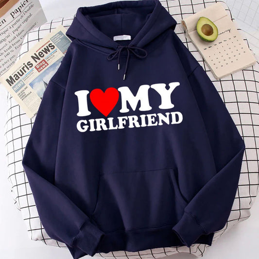 I Love My Boyfriend Girlfriend Hoodie