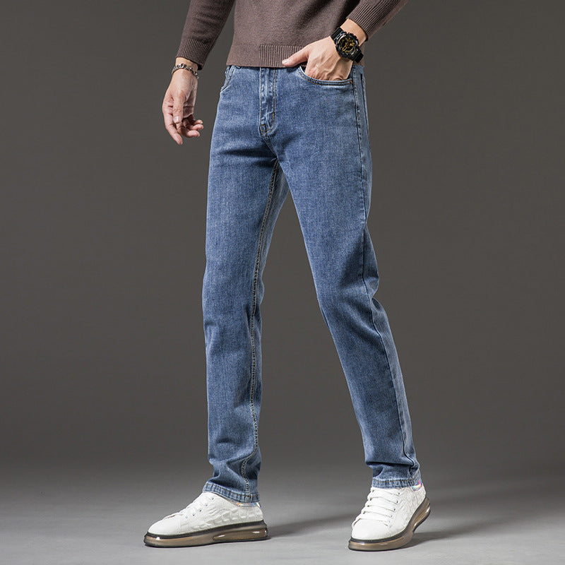 Men's Stretch Loose Slim Straight Casual Pants